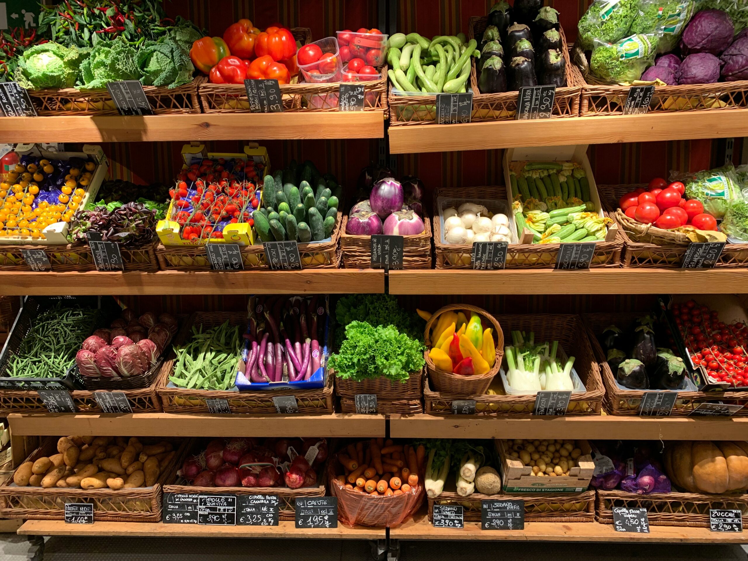 Infographic showing benefits of fresh organic produce for skincare