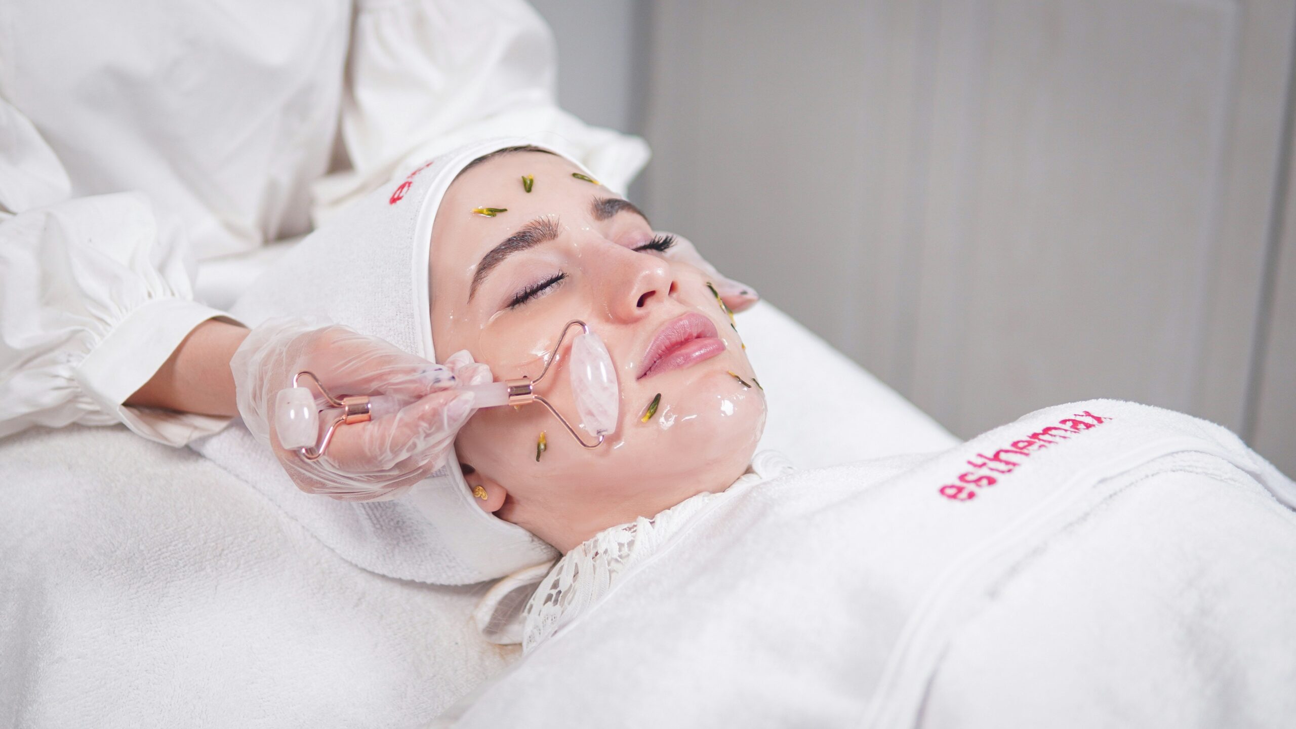 Before and after photos showcasing improved skin texture and radiance