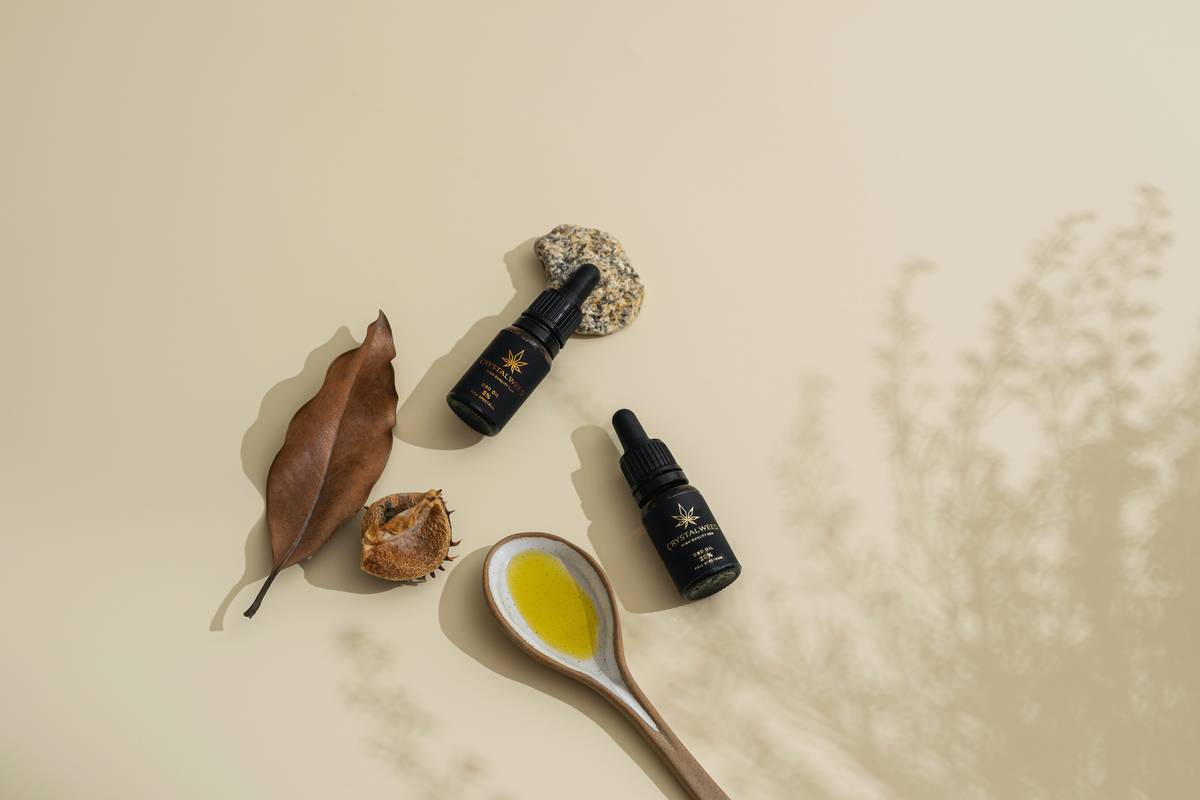 Before and after photos showing clearer complexion after incorporating organic broccoli skincare.